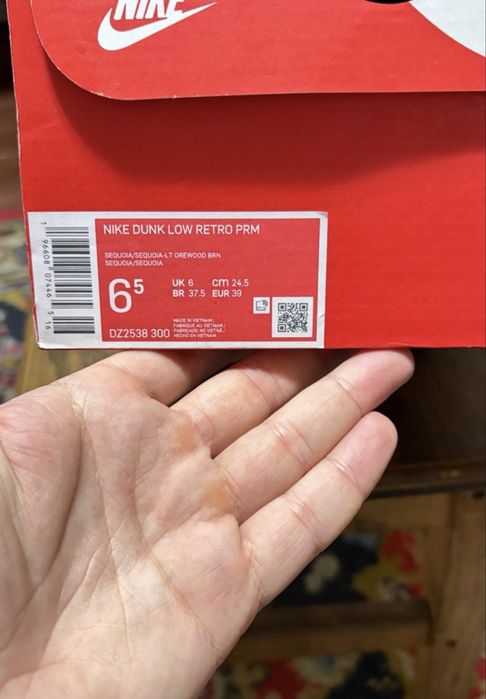 Adidasi Nike Dunk Low femei 39