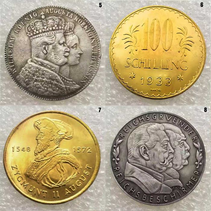 Moneda comemorativa Germania Polonia Austria