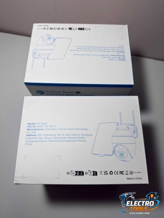 IeGeek ZS-GX1S Solar Security Camera cu panou solar