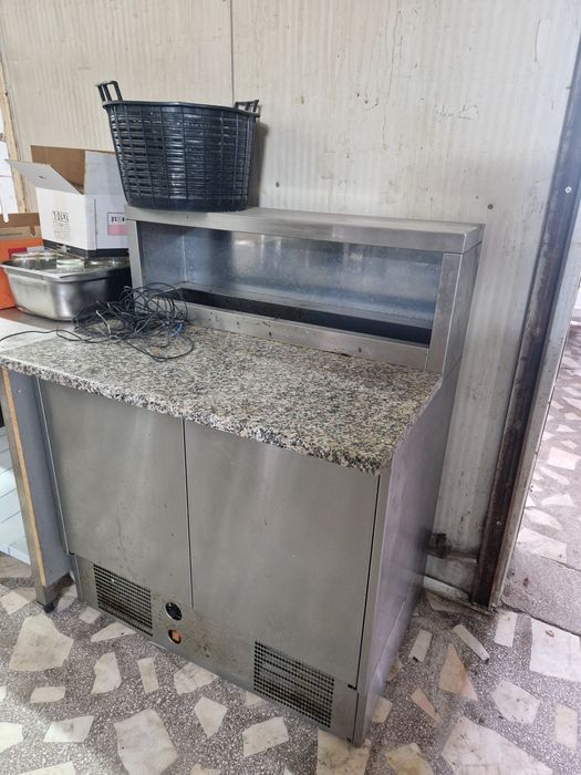 Frigider dublu, congelator dublu inox vitrina prajituri ,masa pizza