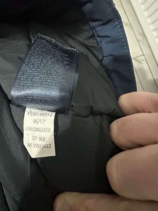 Geaca lunga tommy hilfiger barbati marimea M