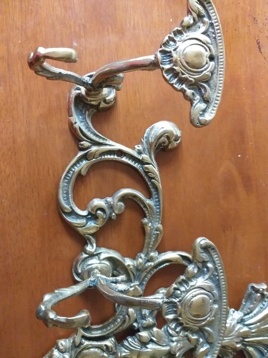 Cuier bronz cu 4 agatatori