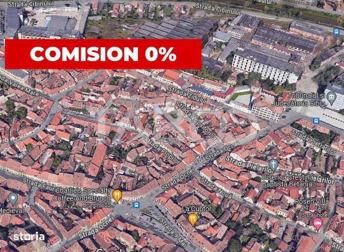 COMISION 0 -Spatiu comercial de vanzare 74 mpu in Orasul de Jos Sibiu