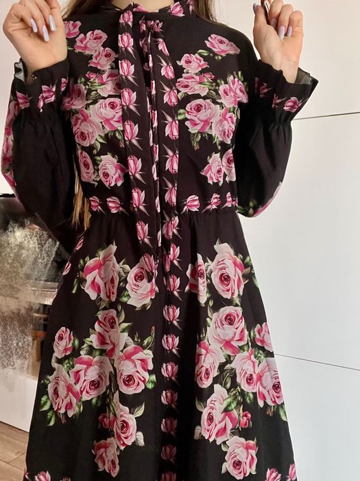 rochie cu flori Italia