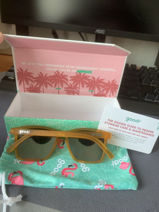 Слънчеви очила Goodr – оригинални, с кутия и калъф
