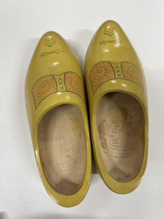 Pantofi traditionali olanda lemn 40 netherland dutch shoes ghete