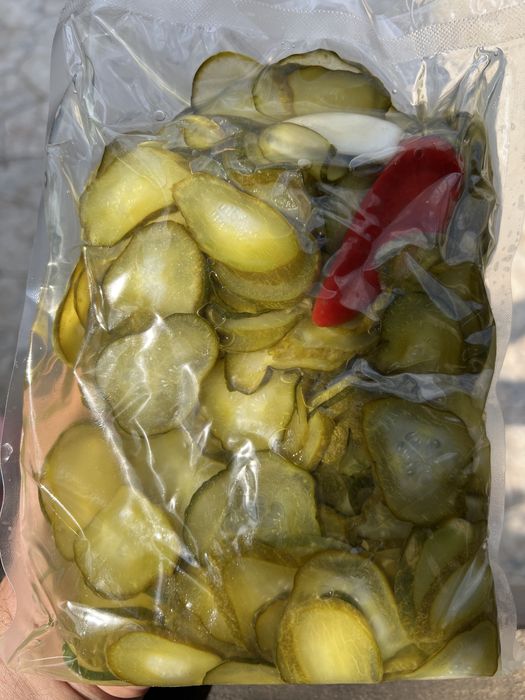 Огурцы для донера бургера маринованные