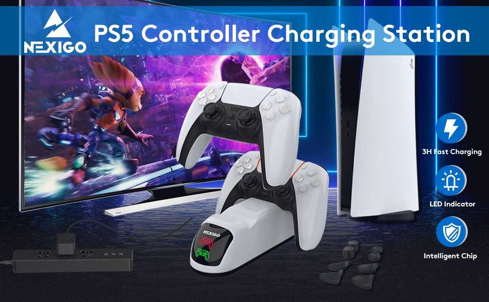 Statie de incarcare Charging dock controller joystick PS5 NOU