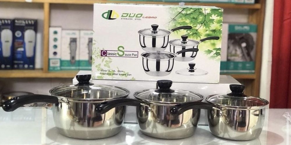 Комплект от 3бр тенджери