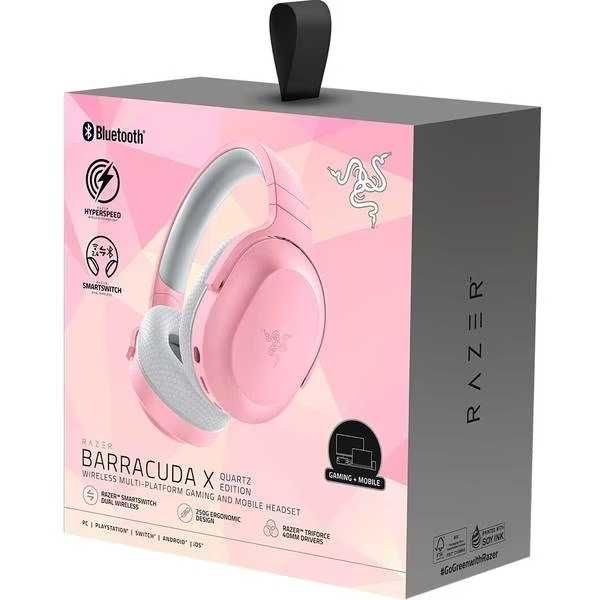 Casti Gaming Wireless RAZER Barracuda X 2022 Bluetooth Roz Pink PC Nou