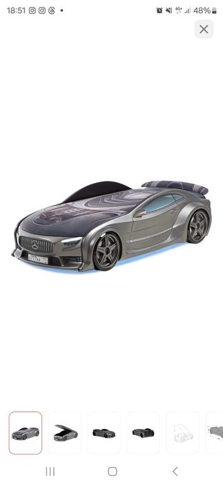 Продам кроватку машинку