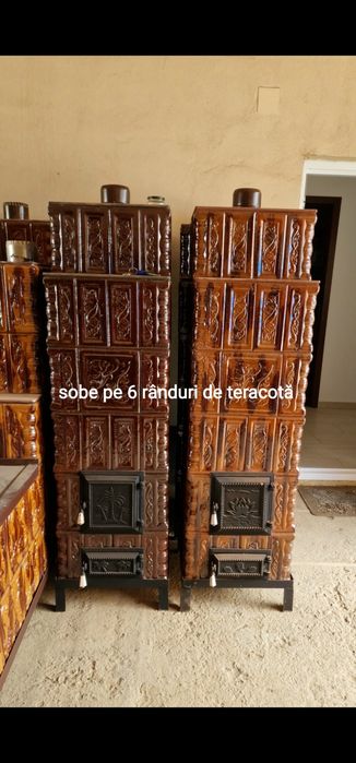 Vând sobe de teracotă premontate diferite modele