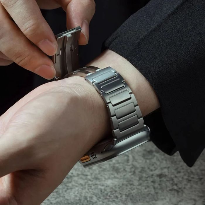 Sandmarc титаниева верижка за Apple Watch ULTRA/SE/11/10/9/8/7/6/5