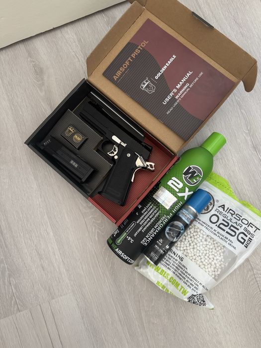 Airsoft GE Colt 1991 greengas full metal