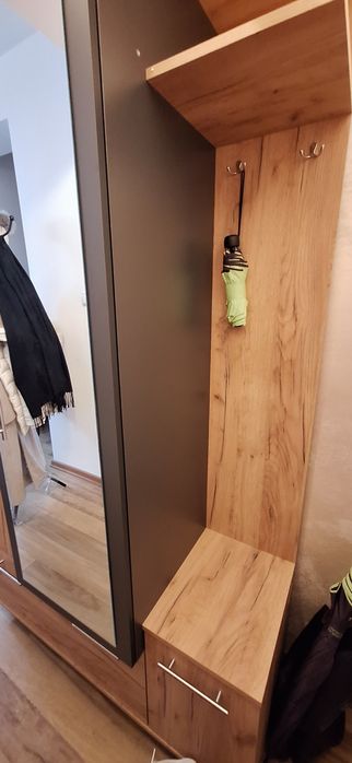 Портманто Медея (златен дъб и антрацит)-  ползвано 2 месеца