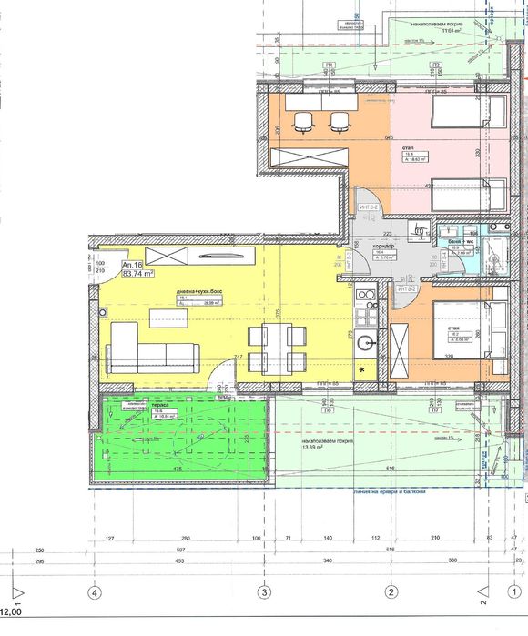 Продава се Тристаен апартамент в София, Център - 111 кв.м за 1523 €/кв.м - Снимка #1