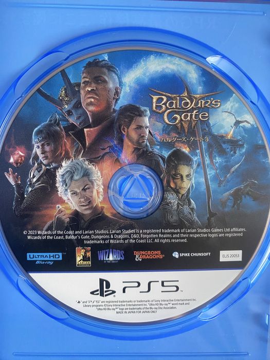 Baldur”s Gate 3 на ps5