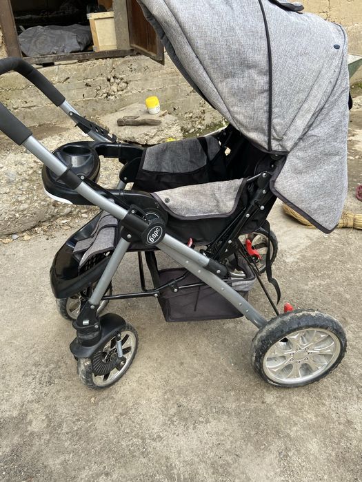 Коляска барс серый цвет