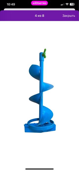 Шнек для ледобура под шуруповер