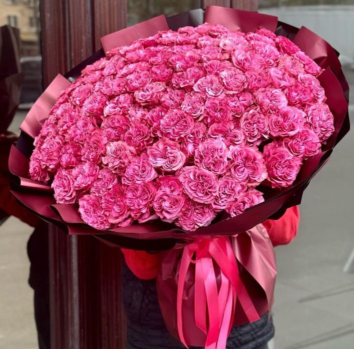 Пионы, розы, гортензии