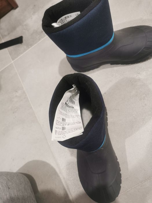 Cizme impermeabile calduroase copii drumeție iarna Decathlon