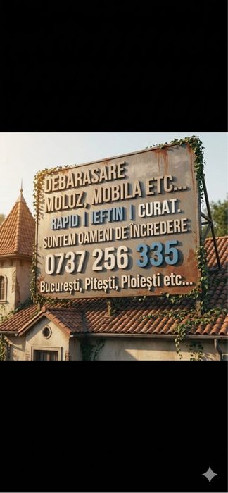 Ridicam moloz gunoi