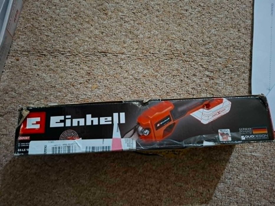 Foarfecă de crengi fără fir Einhell GE-LS 18 Li-Solo Power X-Change ( Nou)