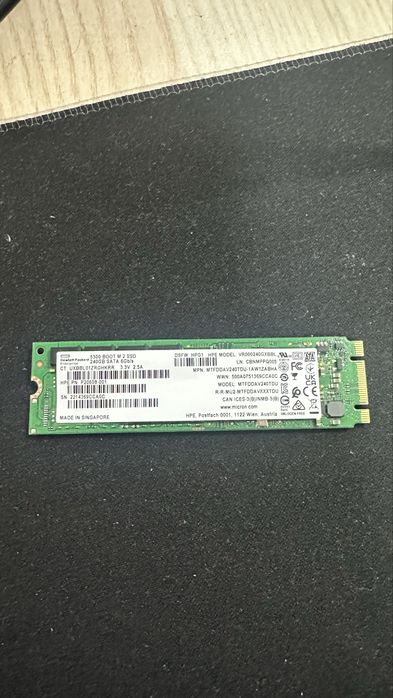 Ssd m2 hpe 240gb