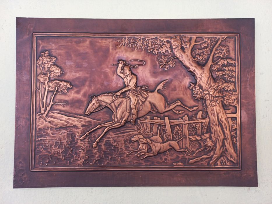 Tablou basorelief din cupru