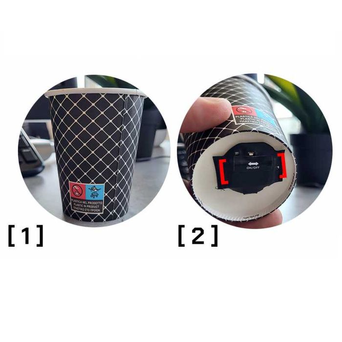 Reportofon Spion Profesional UFO-TINY StickIT - Cel Mai [ MIC ] – Activare Vocala – Se lipeste rapid pe orice suprafata SMT SECURITY