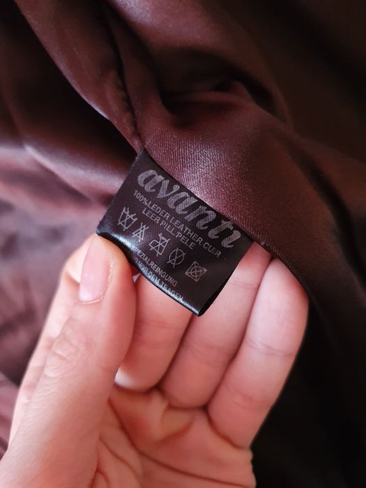 Винтидж палто/сако от истинска кожа на Avanti