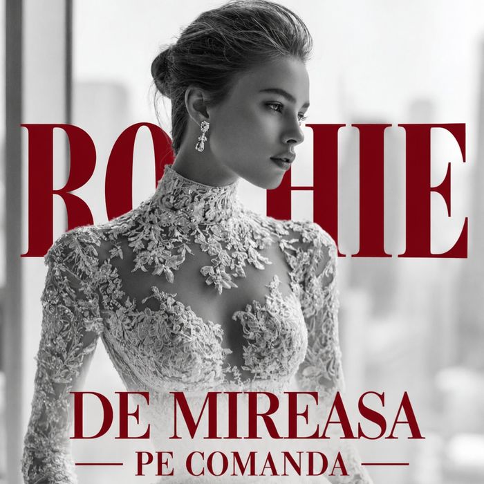 Creez  Rochie De Mireasă La Comandă