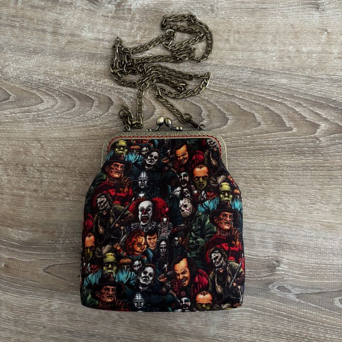 Сумка horror collage handmade