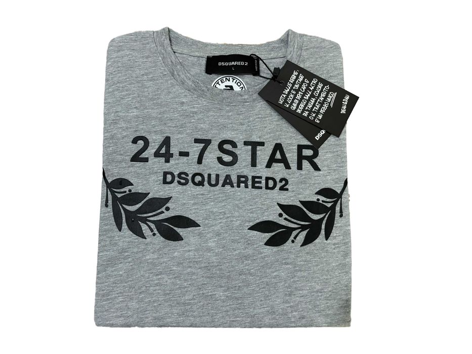 Мъжка тениска Dsquared2 24-7 STAR Slim Fit - L, XL