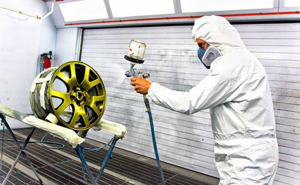 Порошковая покраска | Диски, ворота и металлоконструкции