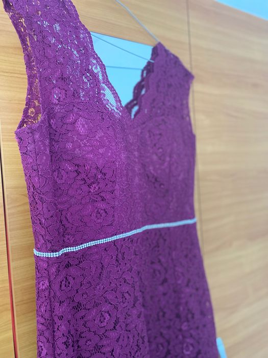 Rochie lunga dantela - mărimea 44