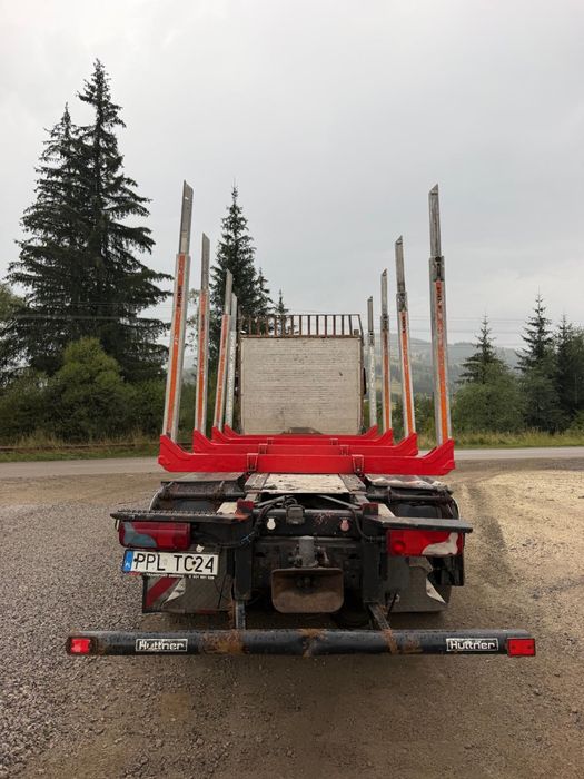 MAN TGS 6x4 forestier fara macara