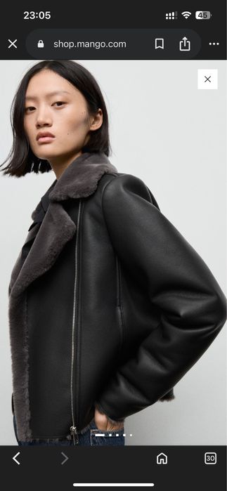 Продам дубленку фирма Манго(новая)