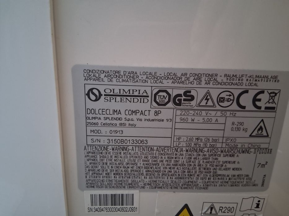 Aer conditionat portabil