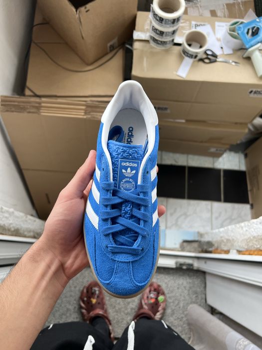 Adidas Gazelle Indoor “Bluebird/White”