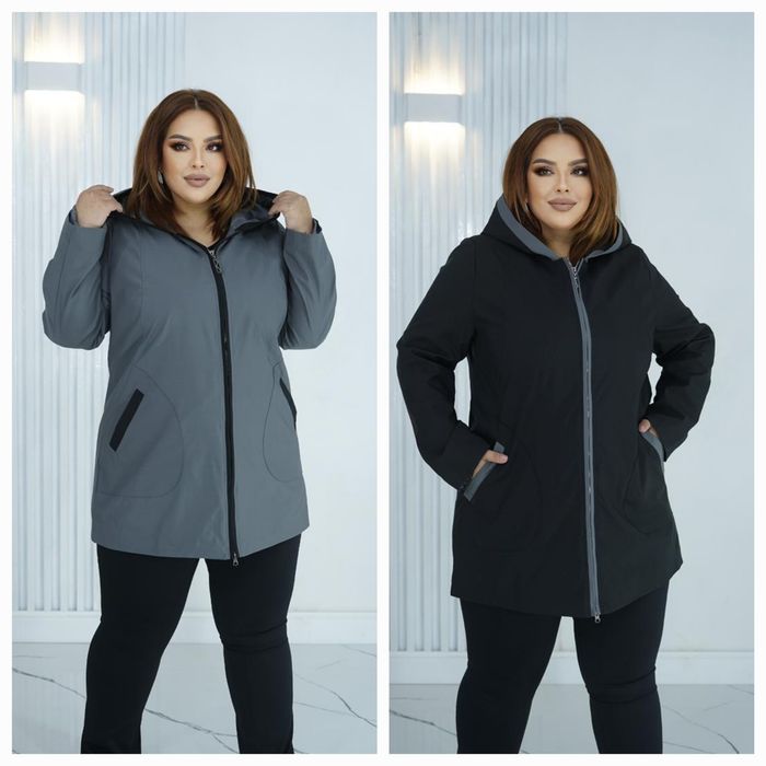 Куртка плащевая  56/58/60  размеры/ большие размеры, большемеры