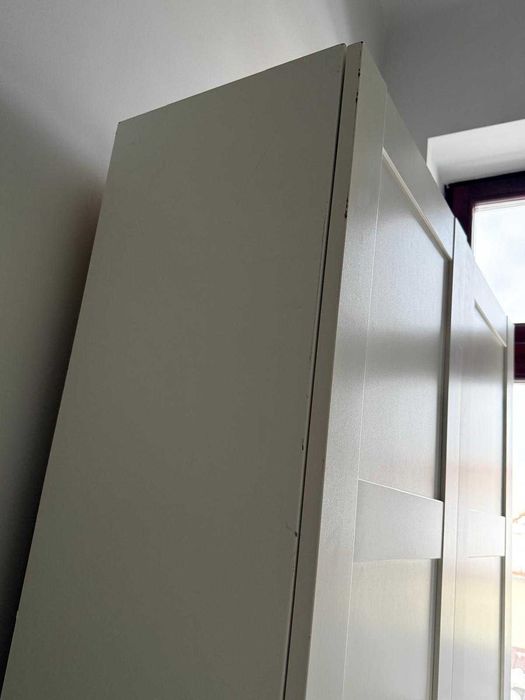 Dulap IKEA Pax / Bergsbo, culoare alb