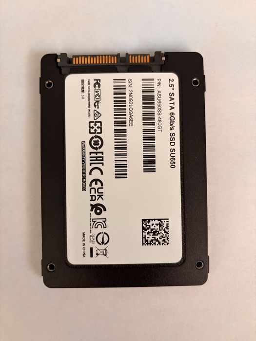 Продам SSD диск Adata SU650