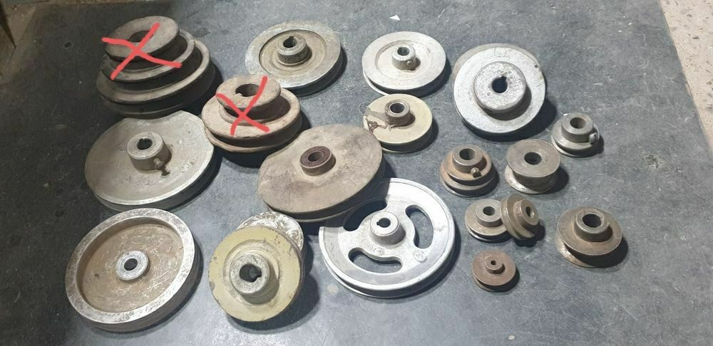 Шкивы , Колёса и другие инструменты.