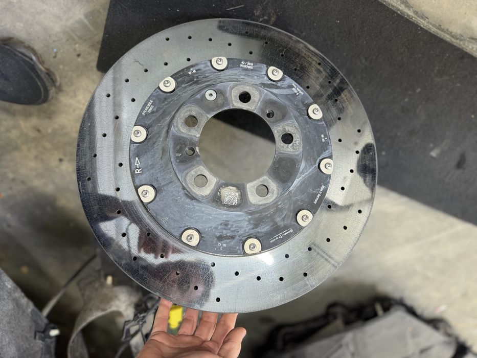 Sistem franare ceramic Porsche turbo complet