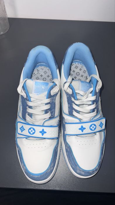 Louis Vuitton LV Trainer Monogram Denim – Marimea 43 | Stare excelenta