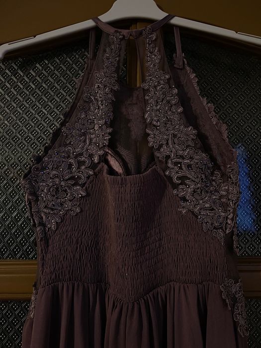 Rochie mov prună elegantă