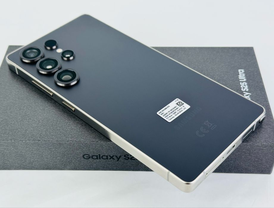КАТО НОВ! Samsung Galaxy S25 Ultra 5G 512GB 12RAM Black Гаранция!