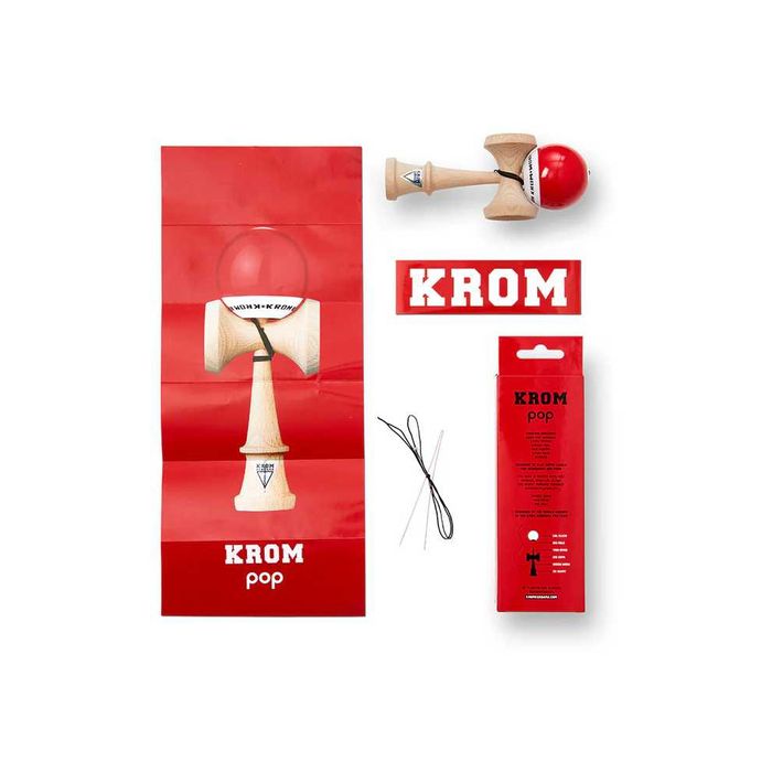 Kendama KROM POP LOL Red
