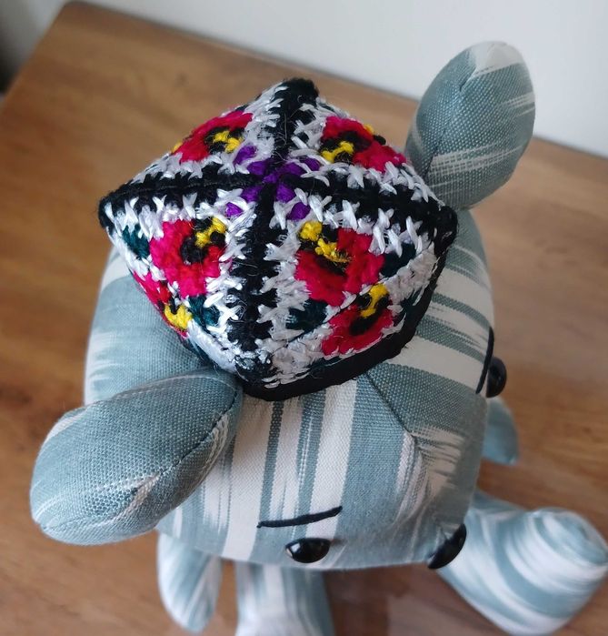 Игрушка кукла медведь ручной работы